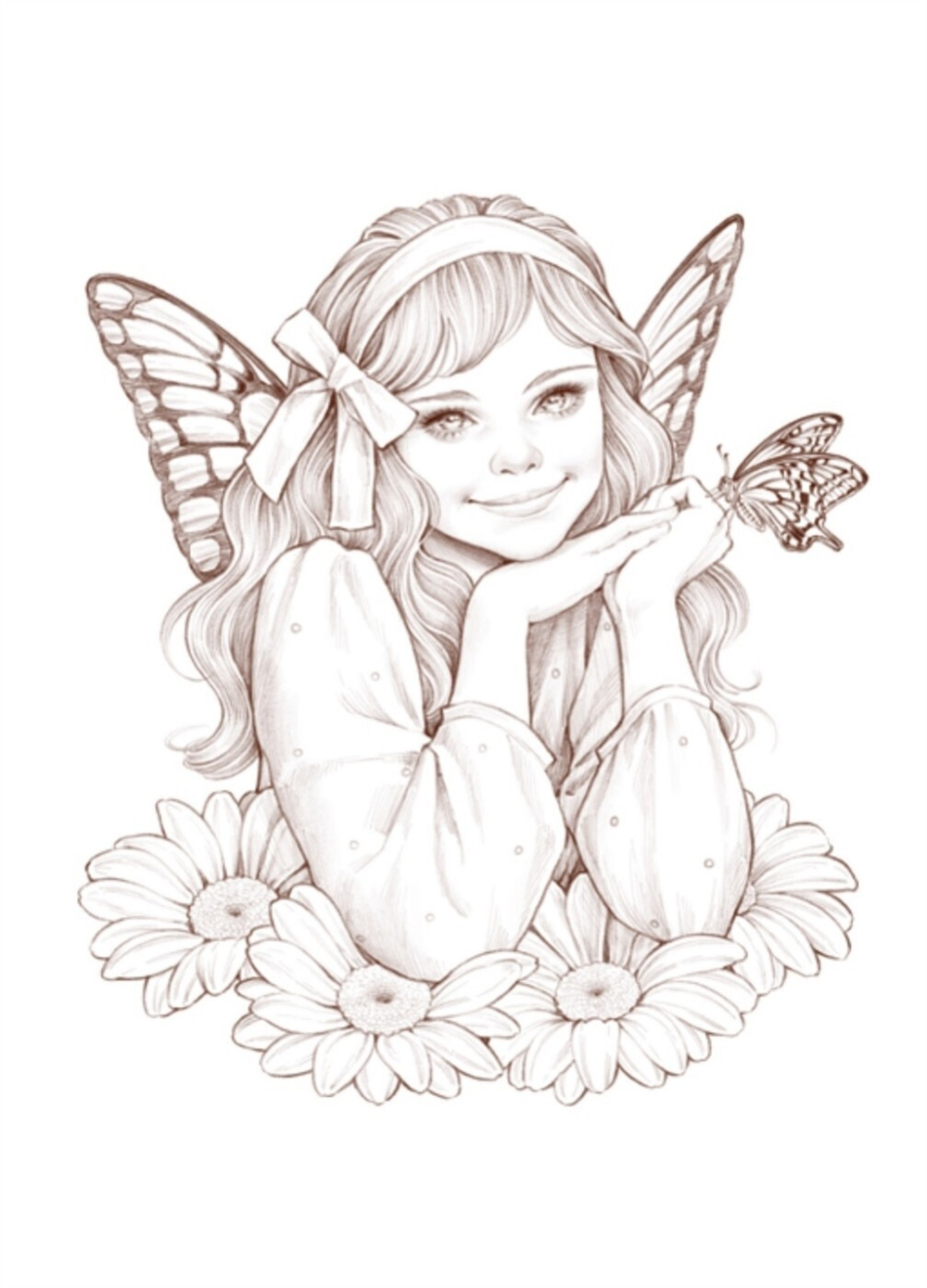 Lana Green 2 Garden Lady. Coloring Book