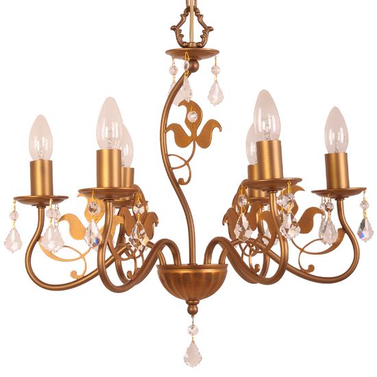 Подвесная люстра Doge Luce 520L06GD