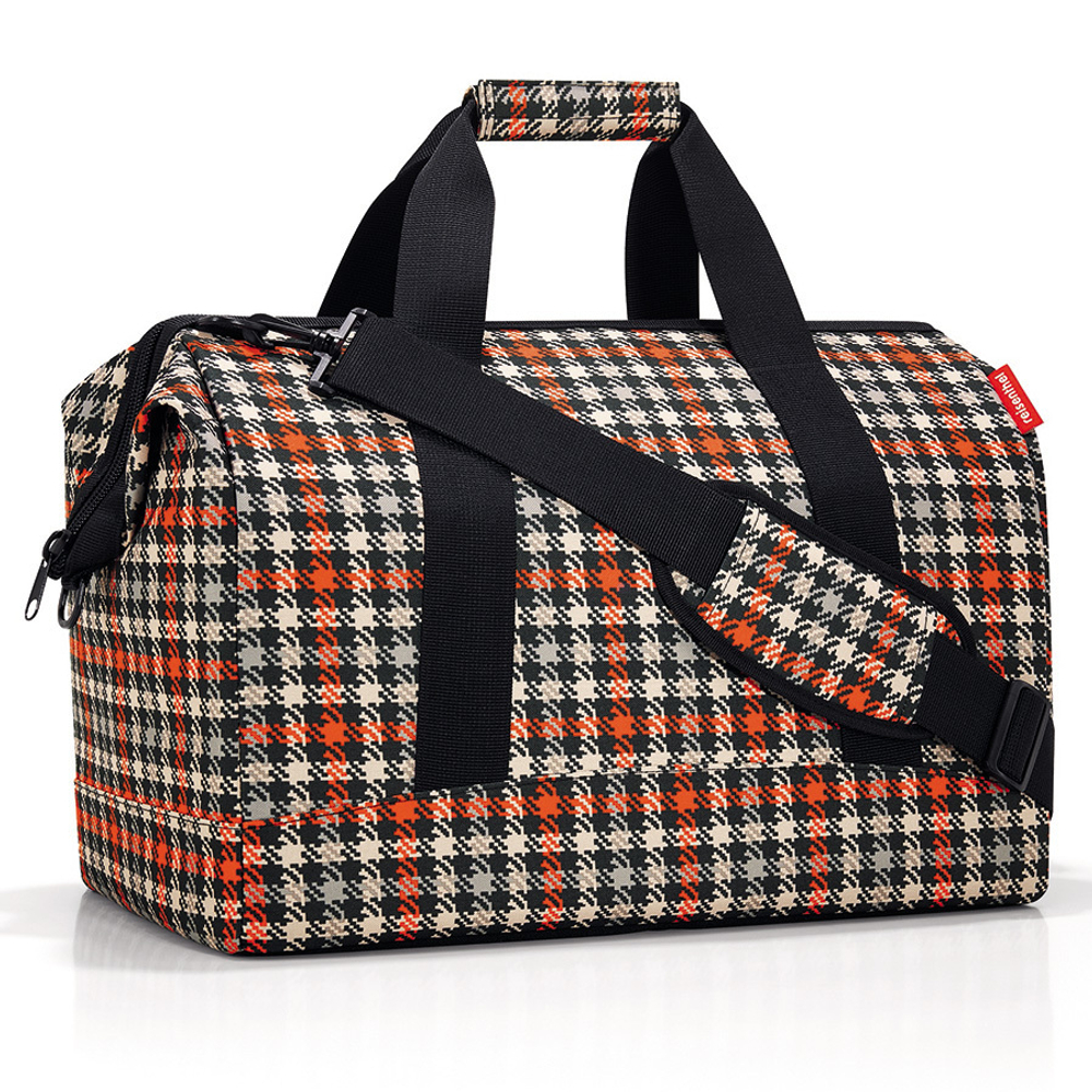 Сумка allrounder l glencheck red