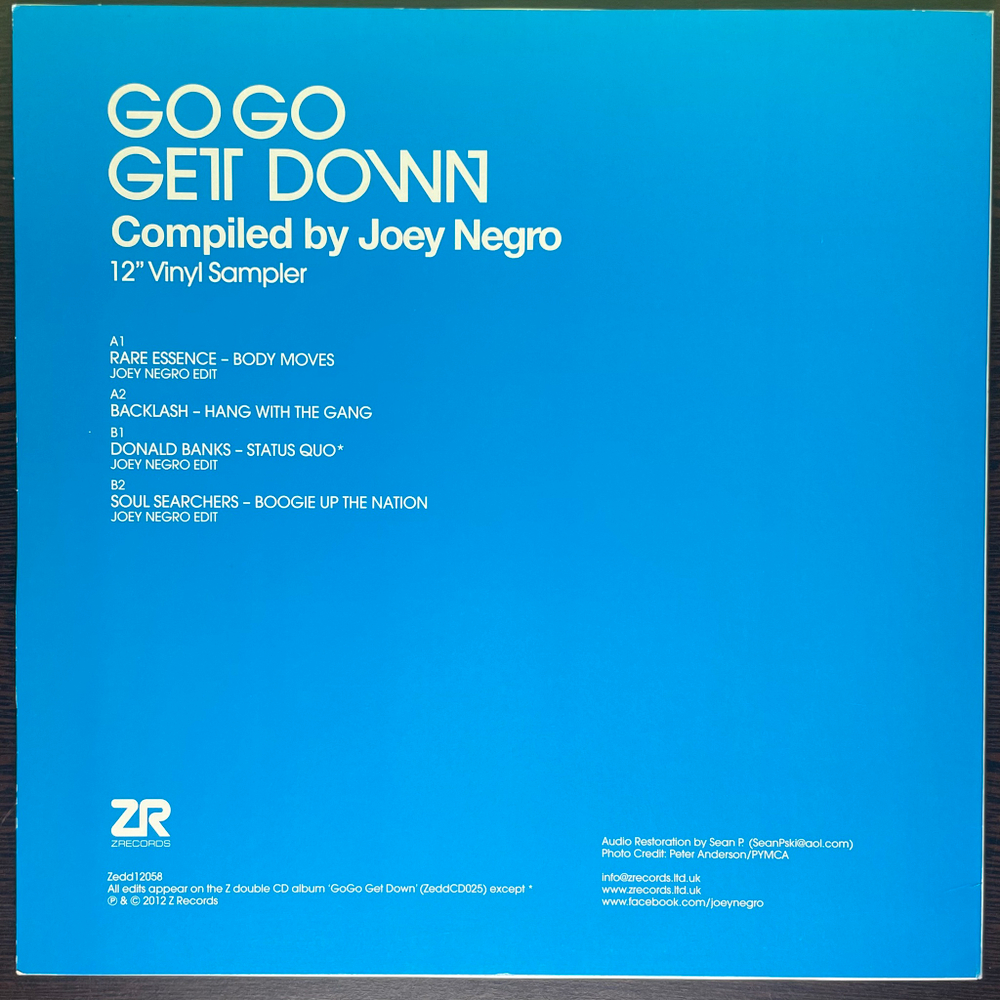 Сборник Go Go Get Down (Англия 2012г.)