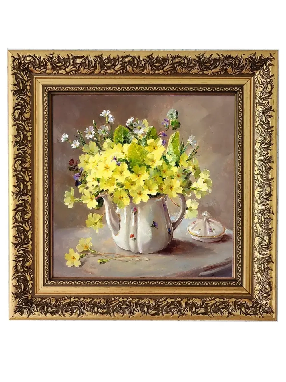 Картина на стену интерьерная на холсте 27х27см