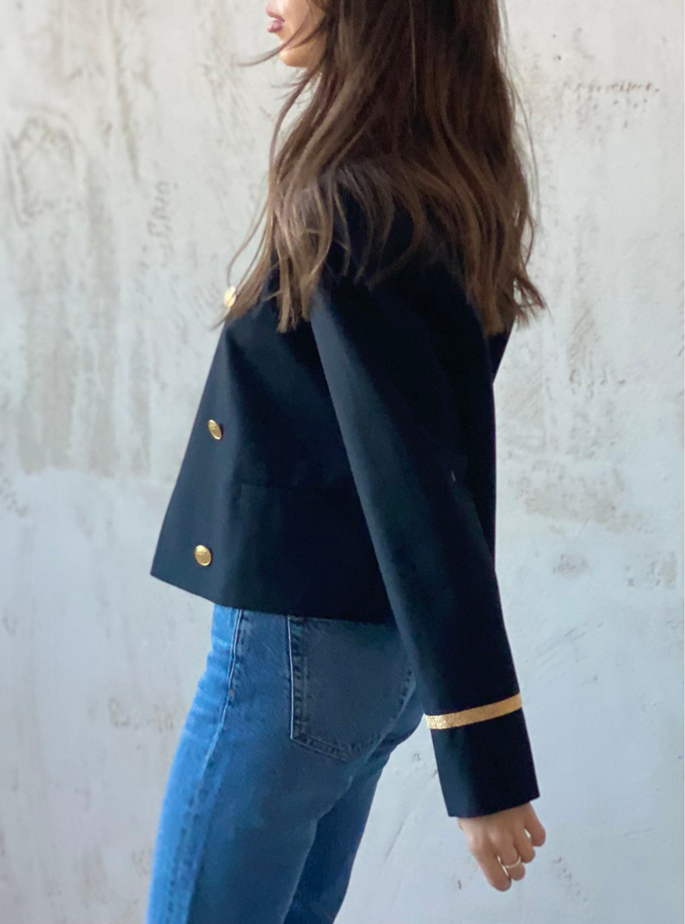 Жакет Assole Укорочённый  с Деталями на Рукавах