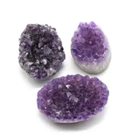 Друза аметистовая овал 25*35мм,18г.