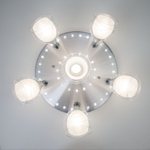 Citilux Самба CL158162 Люстра с поворотными плафонами Алюминий Хром