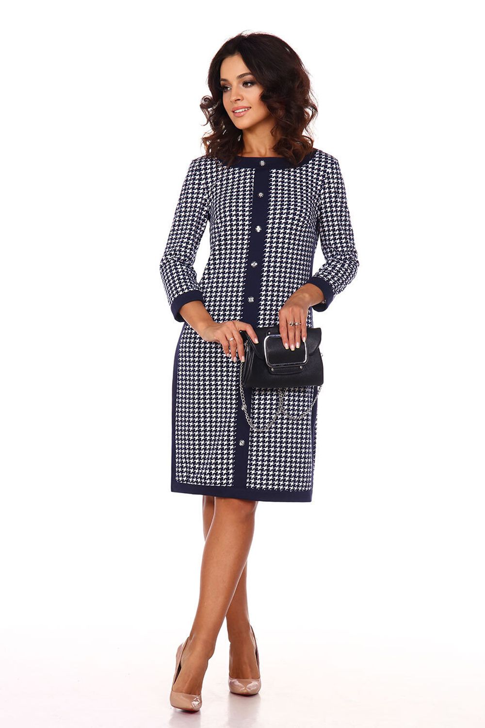 Платье Айлин (48-54) Serenada синий (Акция)