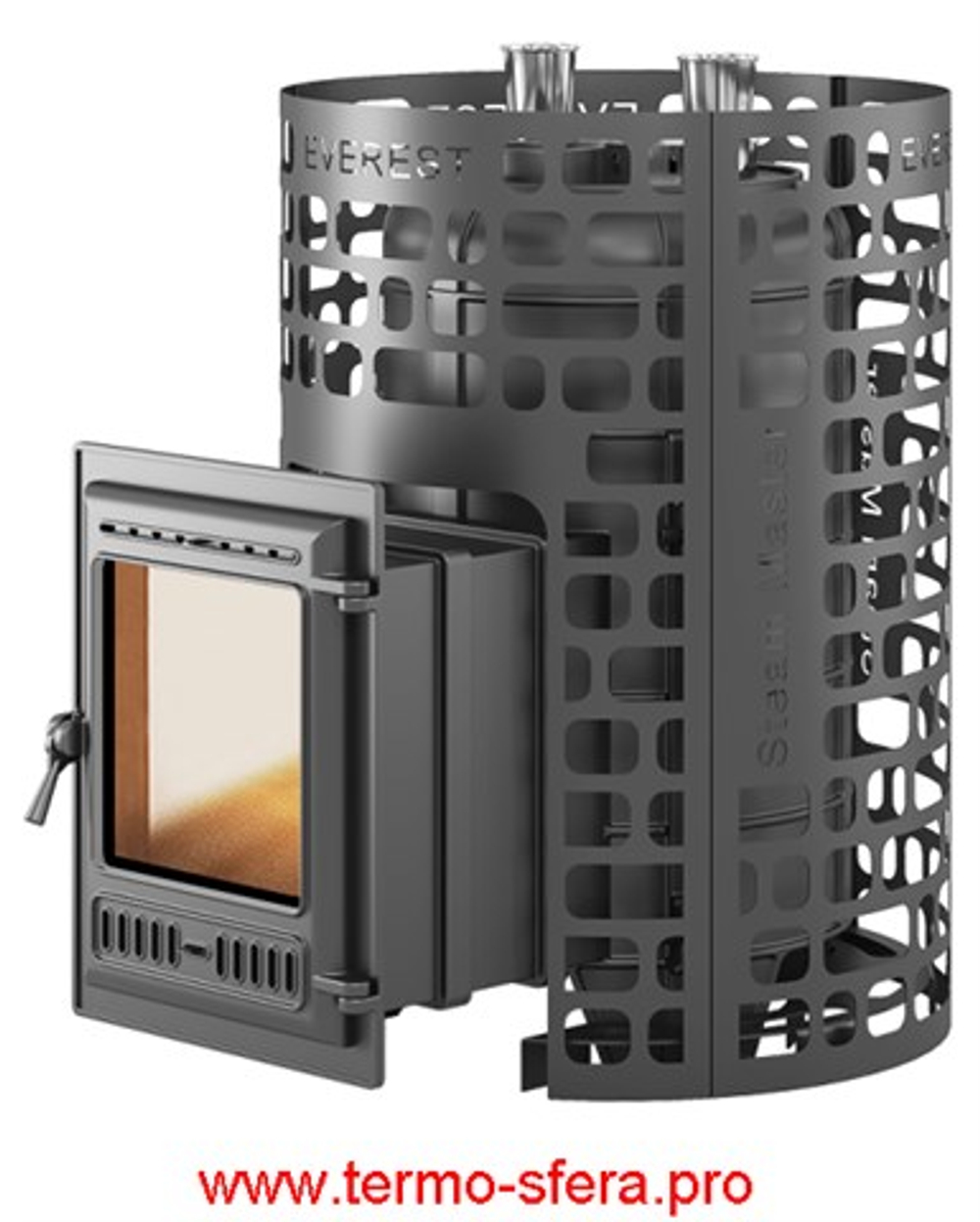 Печь для бани Эверест "Steam Master" 30 (320) ЧУГУН