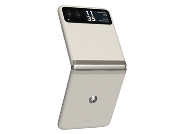 Смартфон Motorola Moto Razr 40, 8Гб/256гб, 2 Nano-SIM, бежевый