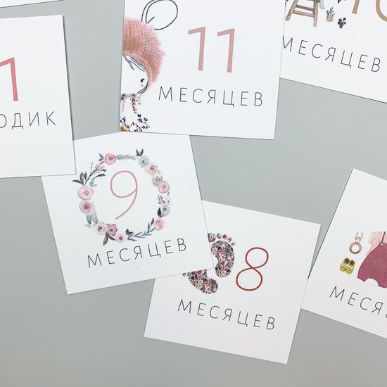 Набор открыток "Зайка" для девочек