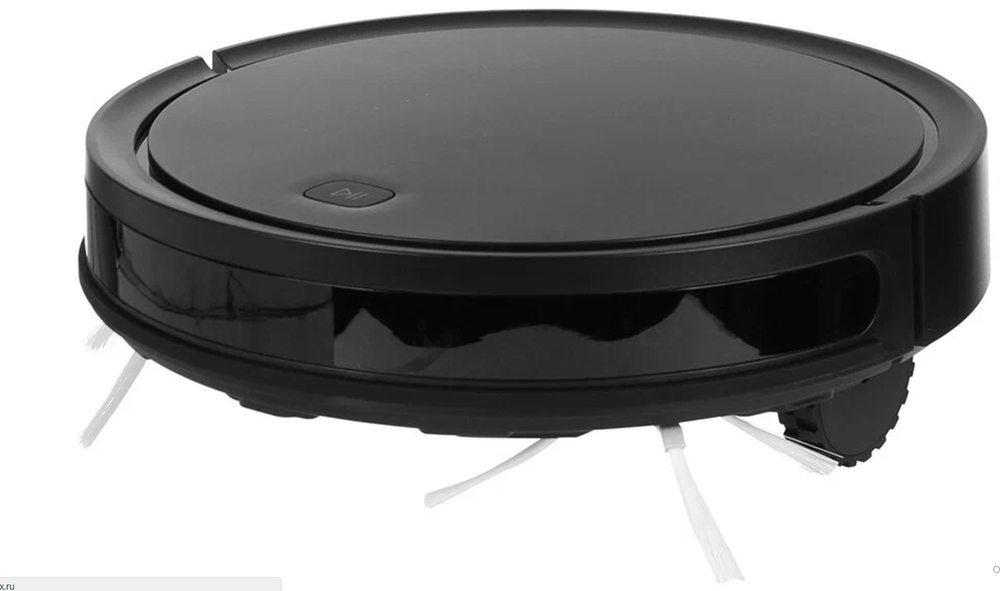 Робот-пылесос Tefal RG7365WH, 30 Вт, сухая/влажная уборка, 0.44 л, черный