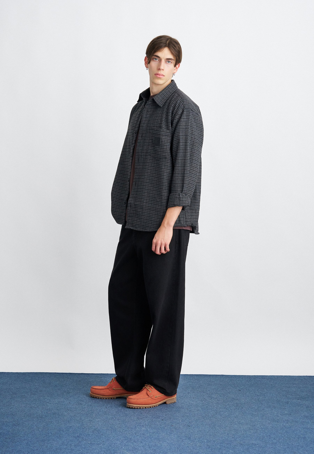 Carhartt WIP LEWIS - Рубашка - Серый