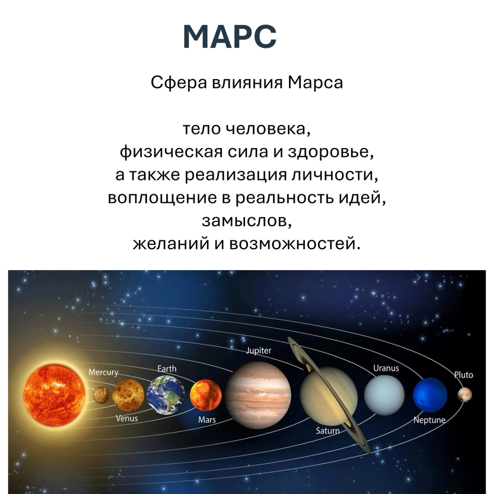 Свеча планетарная / МАРС - 16х6 см