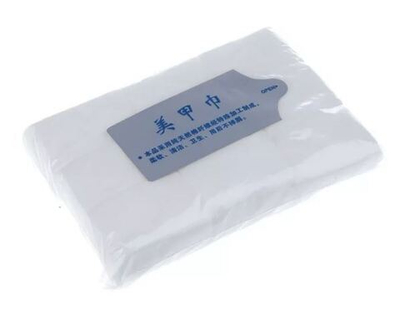 Салфетка для маникюра BeautyPro Арт.80006 безворсовая 4*6 см белая 450 шт мягкие