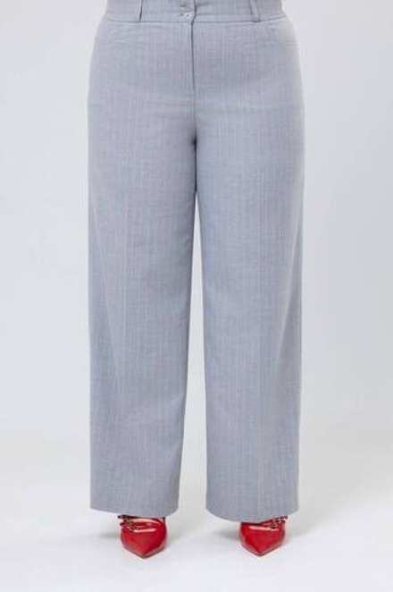 Брюки серая полоска