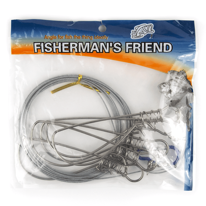 Кукан Fisherman's Friend 5 крючков с тросом
