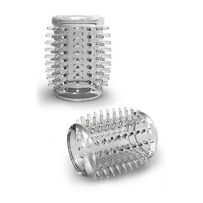 Насадка с шипами Blush Stay Hard, прозрачная, 5 × 3,3 см