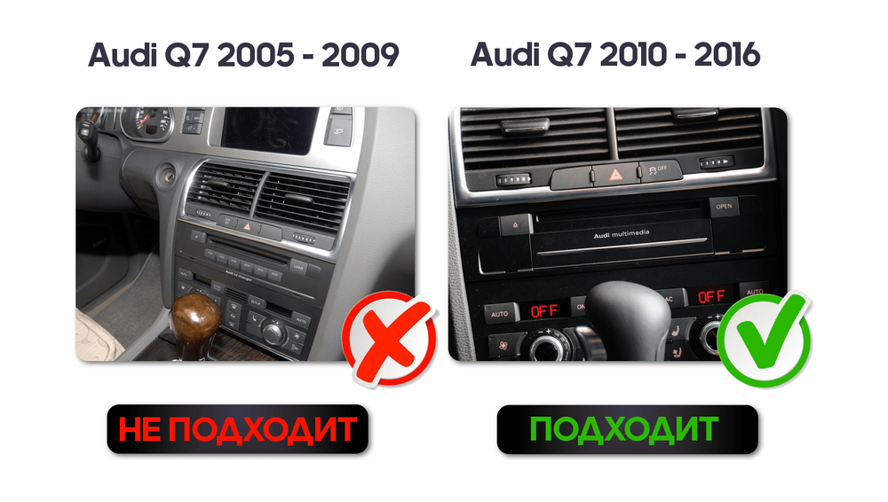 Магнитола Audi Q7 2009-2015 (взамен 3G ШГУ) - Teyes LUX ONE 360 монитор 12.3" 2K QLED на Android 10, CarPlay, 4G SIM-слот, 6/128 ГБ, 4 камеры в комплекте