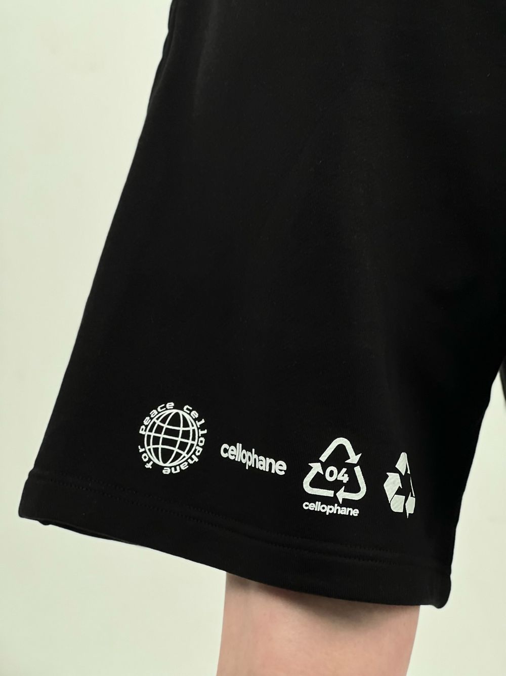 Шорты Сellophane 22 Черные