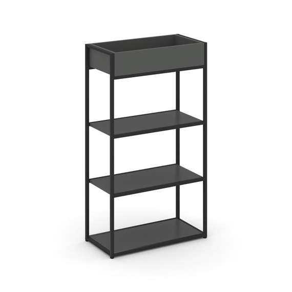 Рифт Стеллаж металлический высокий приставной RF.STM-001  596*350*1250