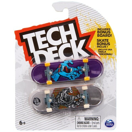 Tech Deck - скейтборды Santa Cruz fingerboard 2-pack 20148086 / артикул   99916 6070553 20148086  / GTIN 681147026377