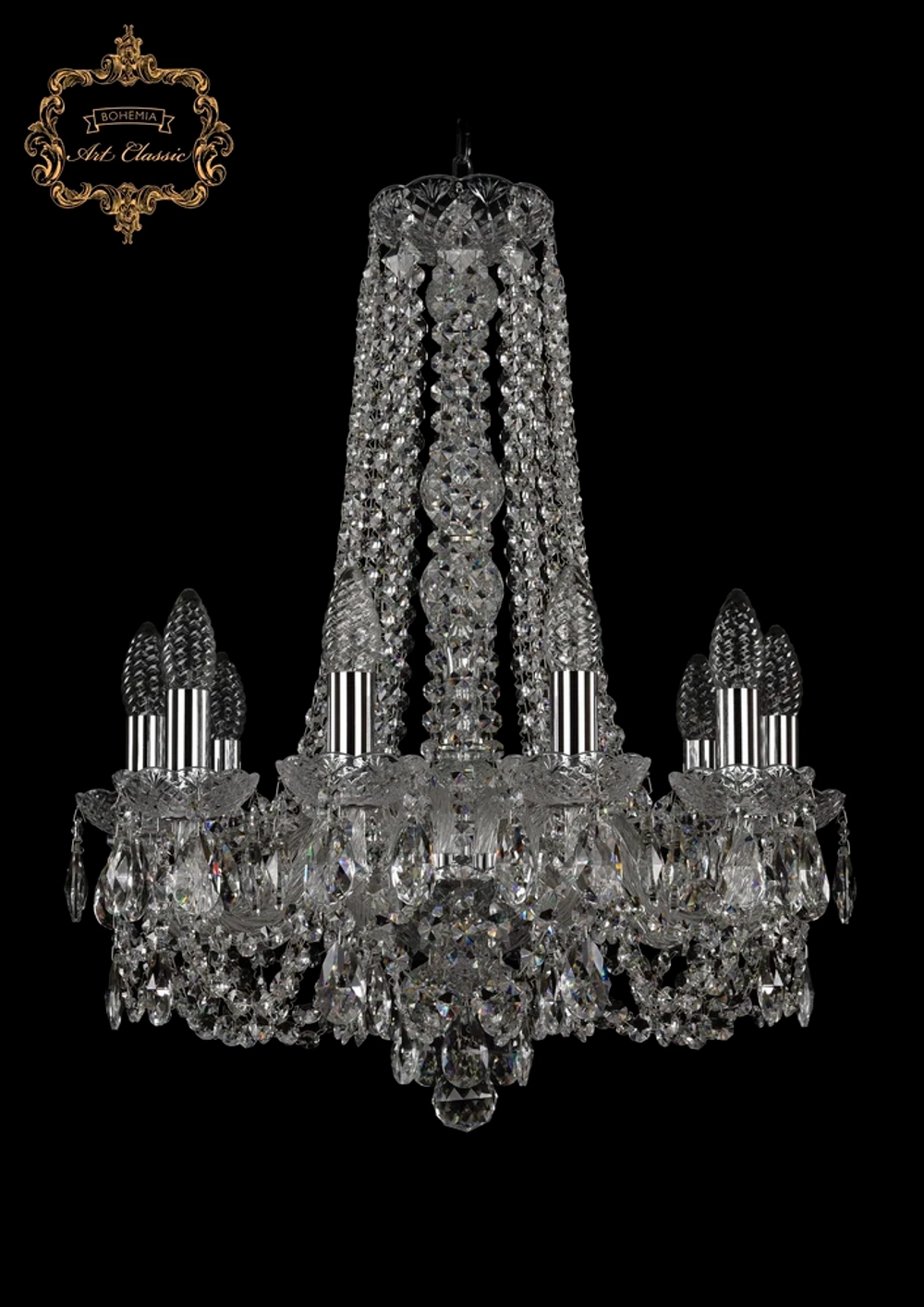 Подвесная люстра Art Classic 11.11.10.165.h-62.Cr.Sp