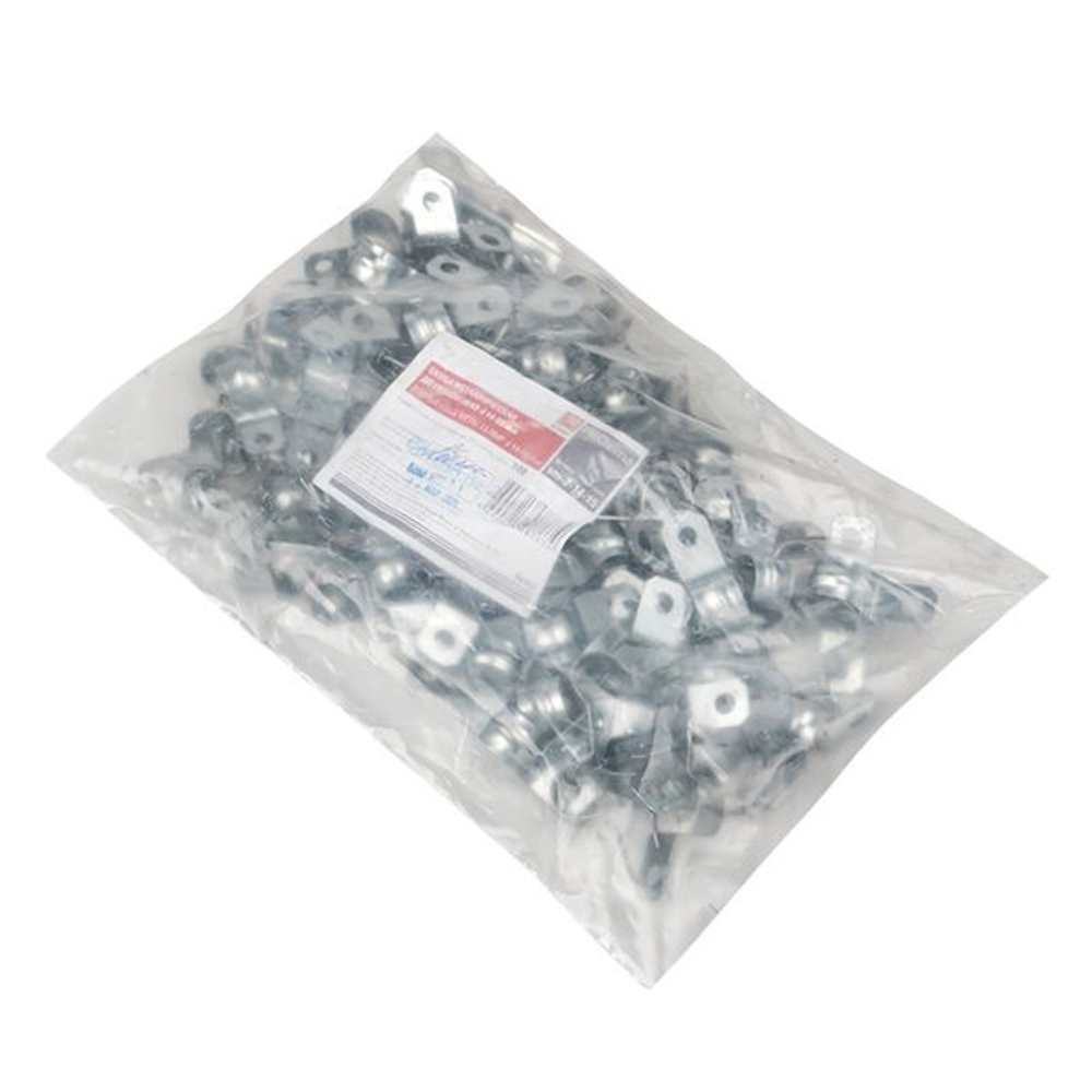 Скоба металлическая двухлапковая d14-15 мм (100 шт) EKF PROxima (100.00 шт.)