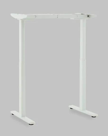 Подстолье для стола с электроприводом и регулировкой высоты, 2 мотора, память 3 уровня высоты, белый