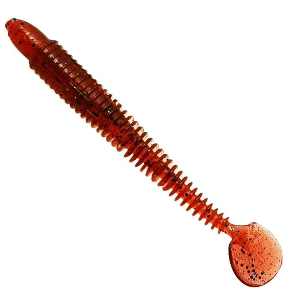 6 шт. 10,6 см Рыболовные, силиконовые приманки виброхвост RuBaits Dart Ribster Набор для рыбалки на щуку, на судака, на окуня, на форель. На спиннинг, джиг, микроджиг.