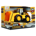 Машинка Junfa Спецтехника Экскаватор-автогрейдер звук cвет