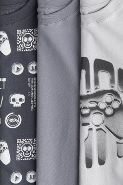 H&M Набор из трех футболок, серый