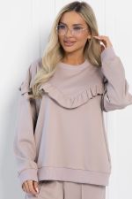 Свитшот Таллия (розовая пудра) Б13090-30М LT Collection
