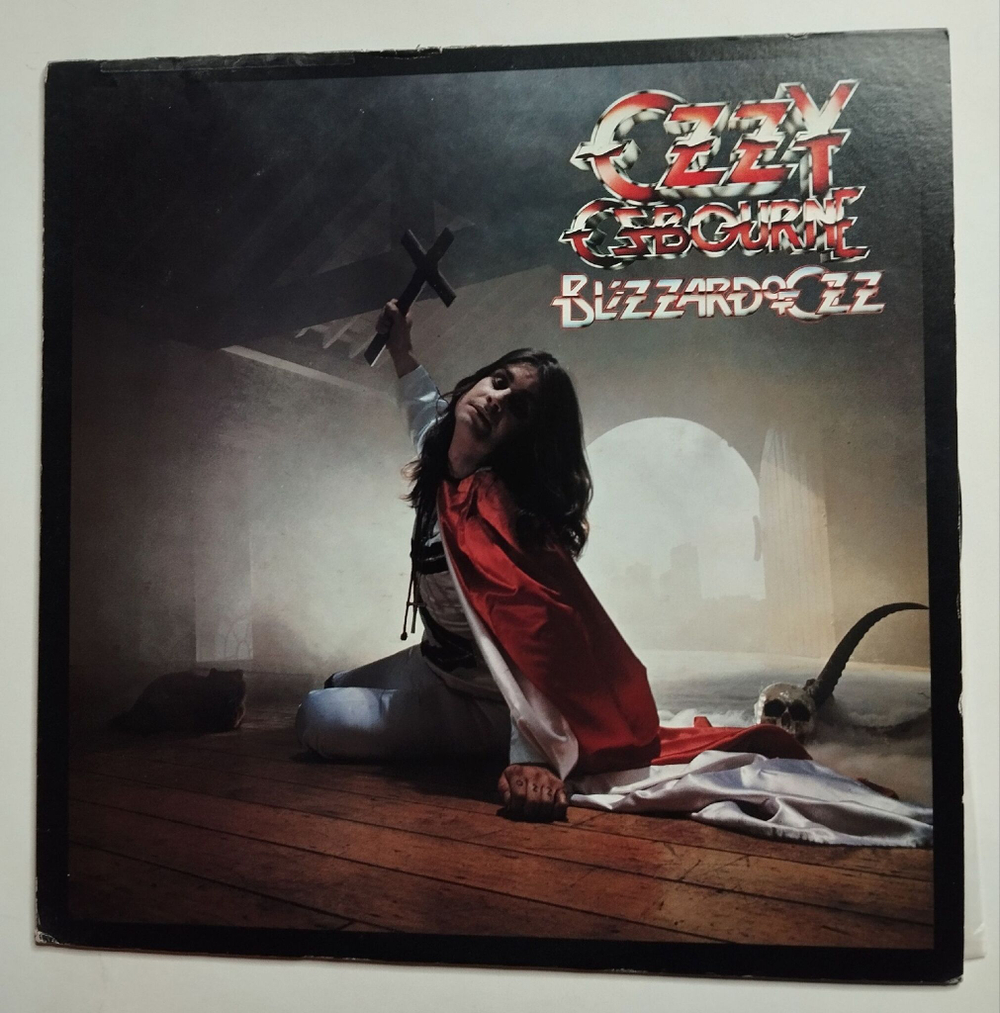 Винтажная виниловая пластинка LP Ozzy Osbourne Blizzard Of Ozz (Japan 1981)