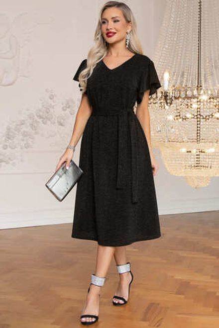 Платье вечернее Мелодия любви (черное) П14494-4М LT Collection