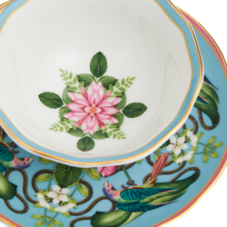 Wedgwood Чайная чашка Wonderlust 140 мл с блюдцем Menagerie 1057267
