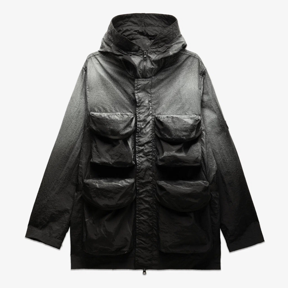 M65PRK_JCKT Sprayed GMD Black