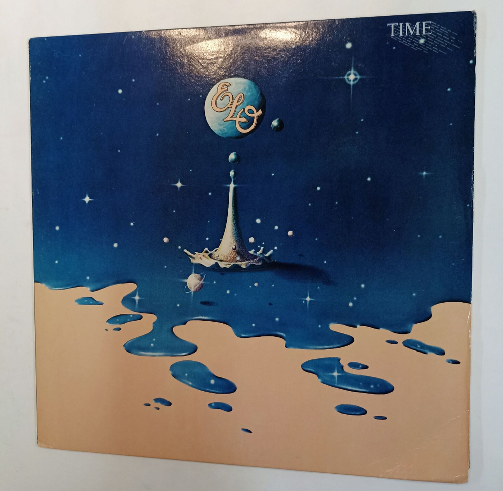 Винтажная виниловая пластинка Electric Light Orchestra Time (USA 1981 Promo)