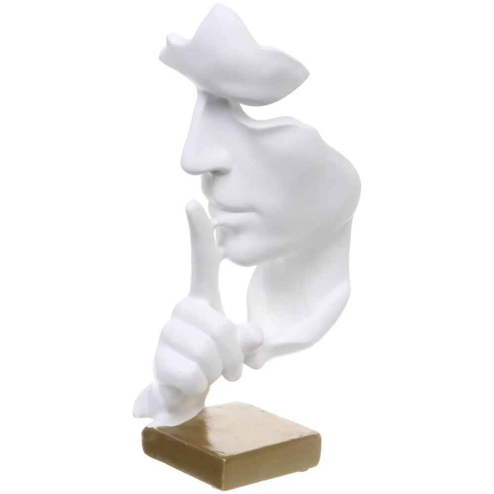 Скульптура интерьерная «EMOTION» Тишина 10*28см