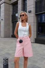 Топ из вязаного трикотажа