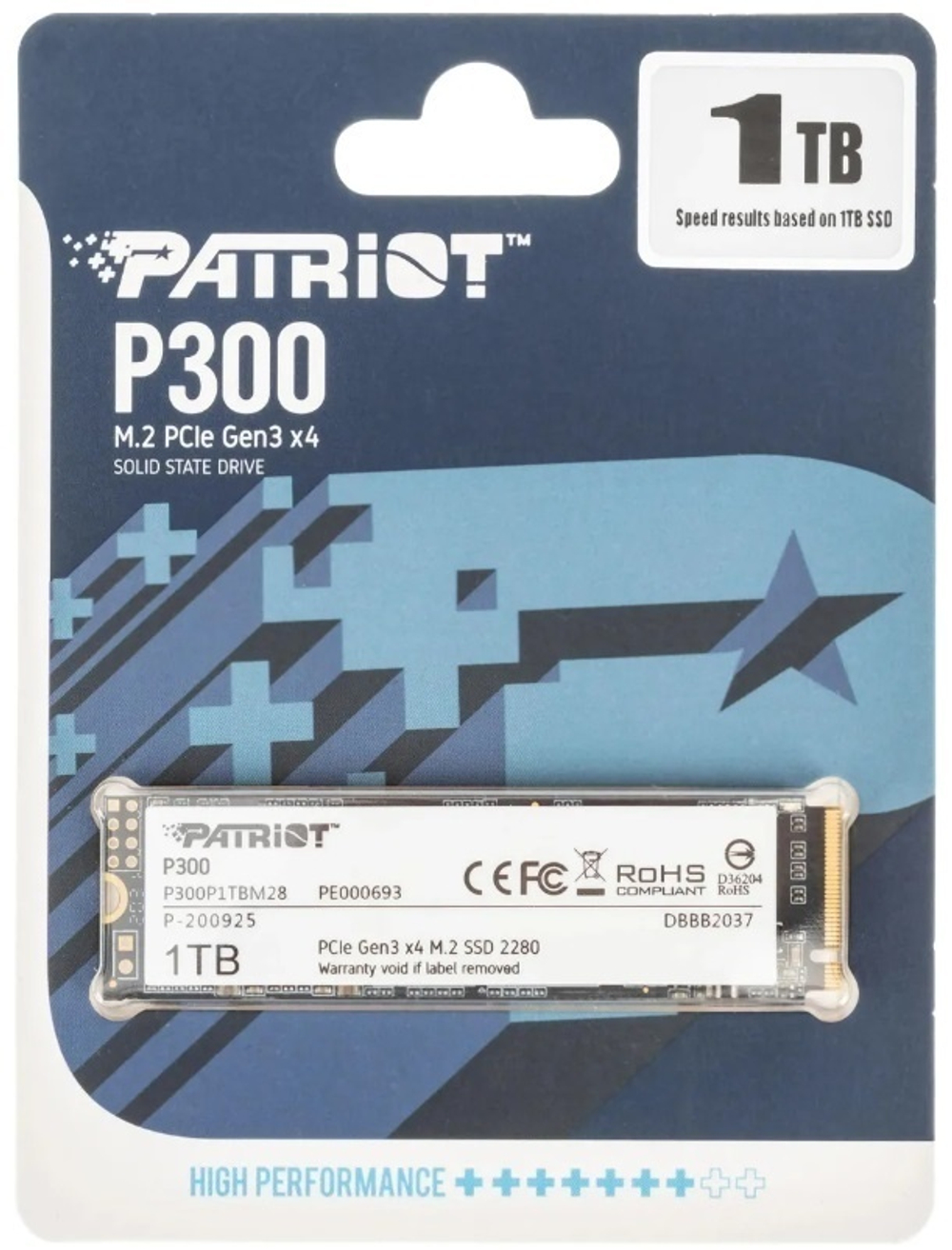 SSD Patriot P300P1TBM28 1000 Гб