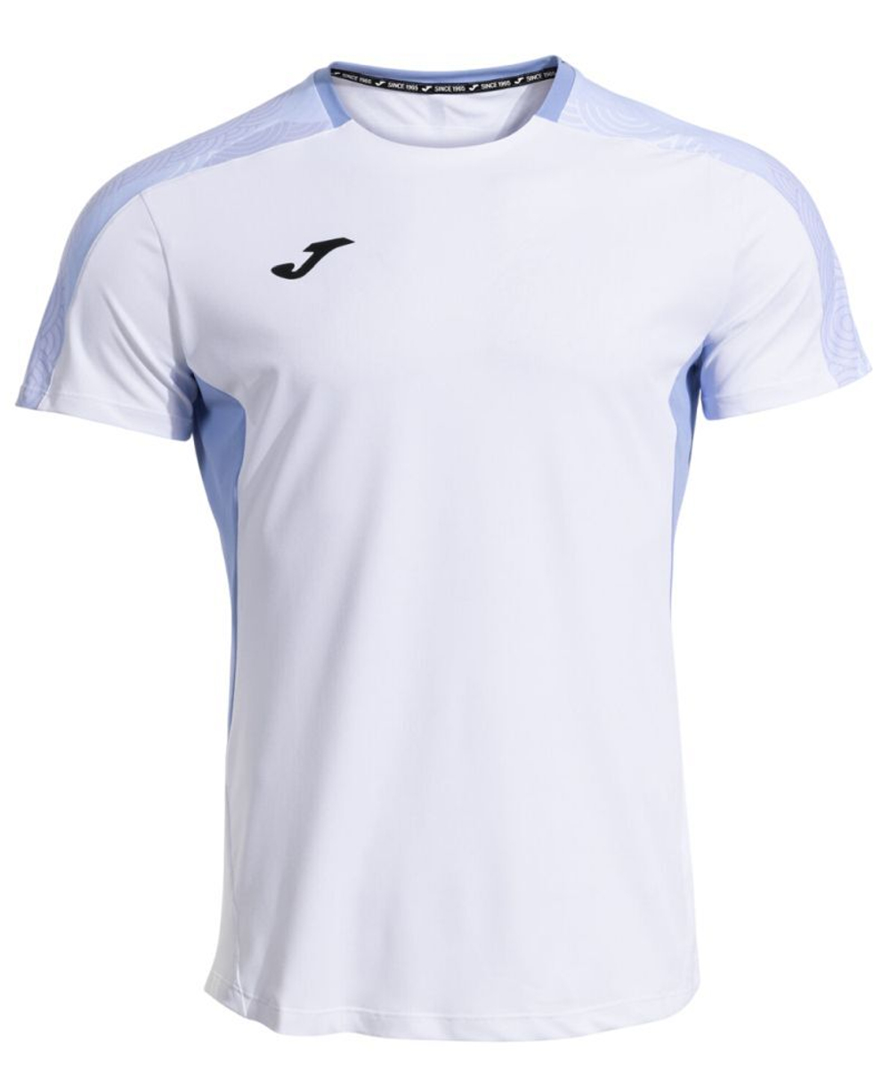 Мужская теннисная футболка Joma Challenge Short Sleeve - белый