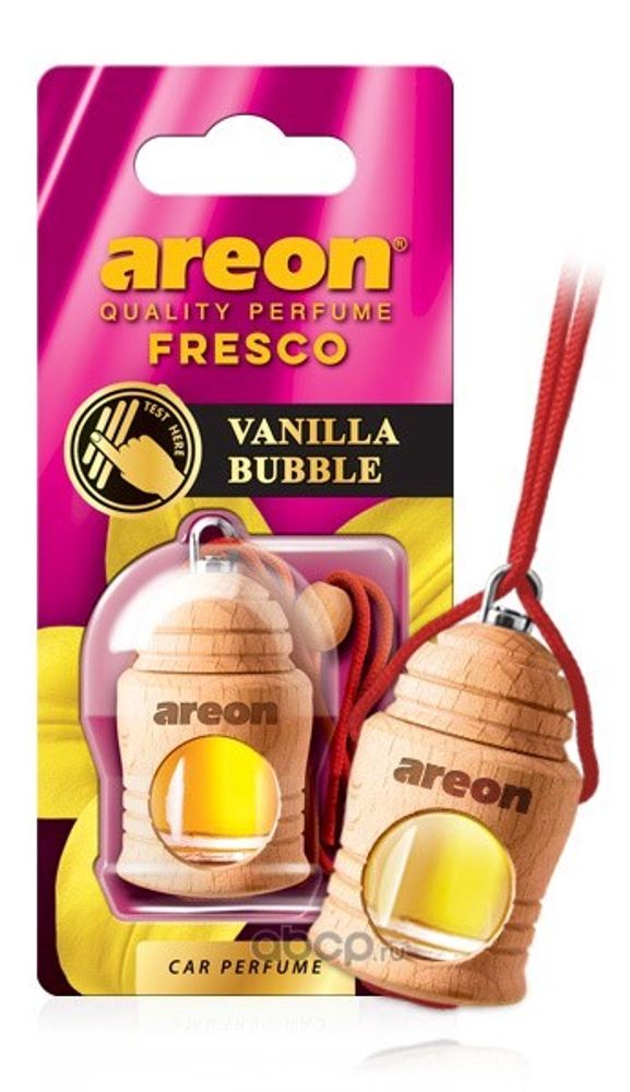 Ароматизатор подвесной  FRESCO  Ванила Бабл (AREON)