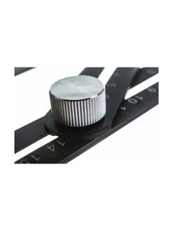 Алюминиевая 4-сторонняя линейка/угольник Gigant копировальный шаблон 130 мм GAR-4-130