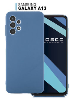 Чехол ROSCO для Samsung Galaxy A13 оптом (арт. SS-A13-COLOURFUL-BLUE)