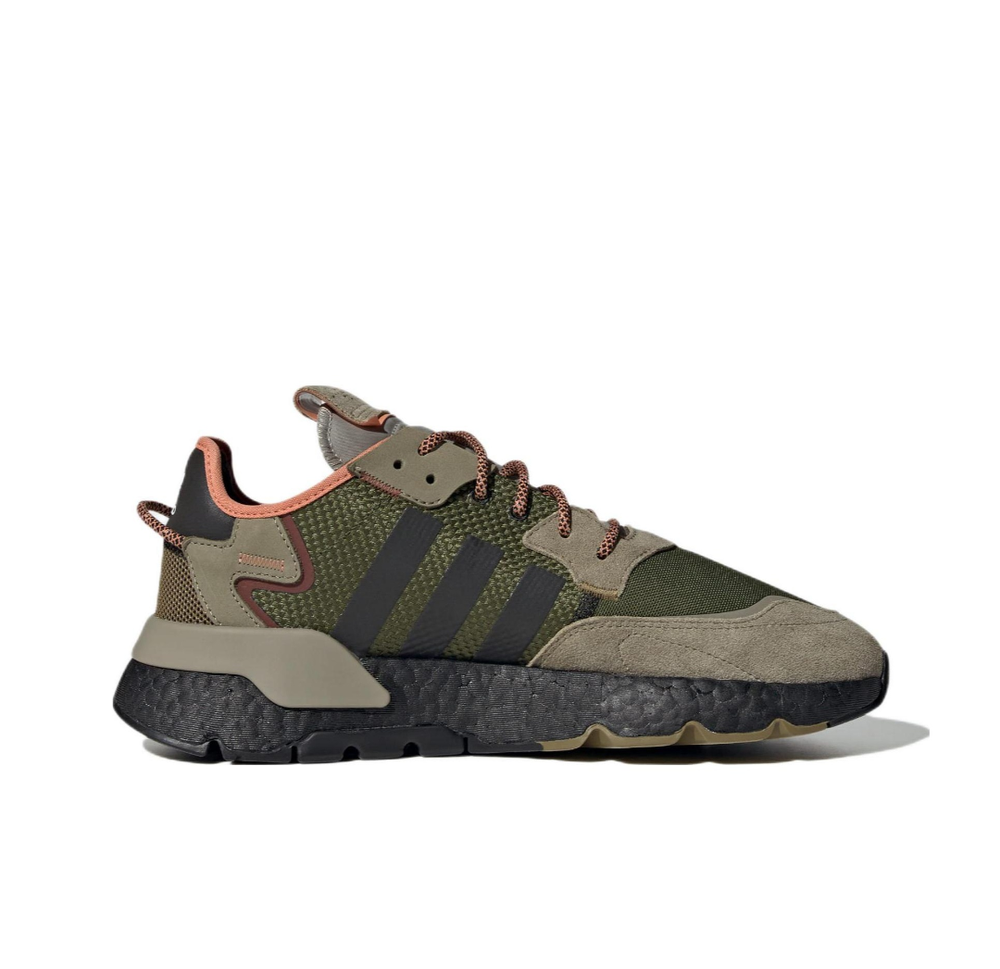 Мужские кроссовки Adidas originals Nite Jogger 'Brown Dark Green' GY0018