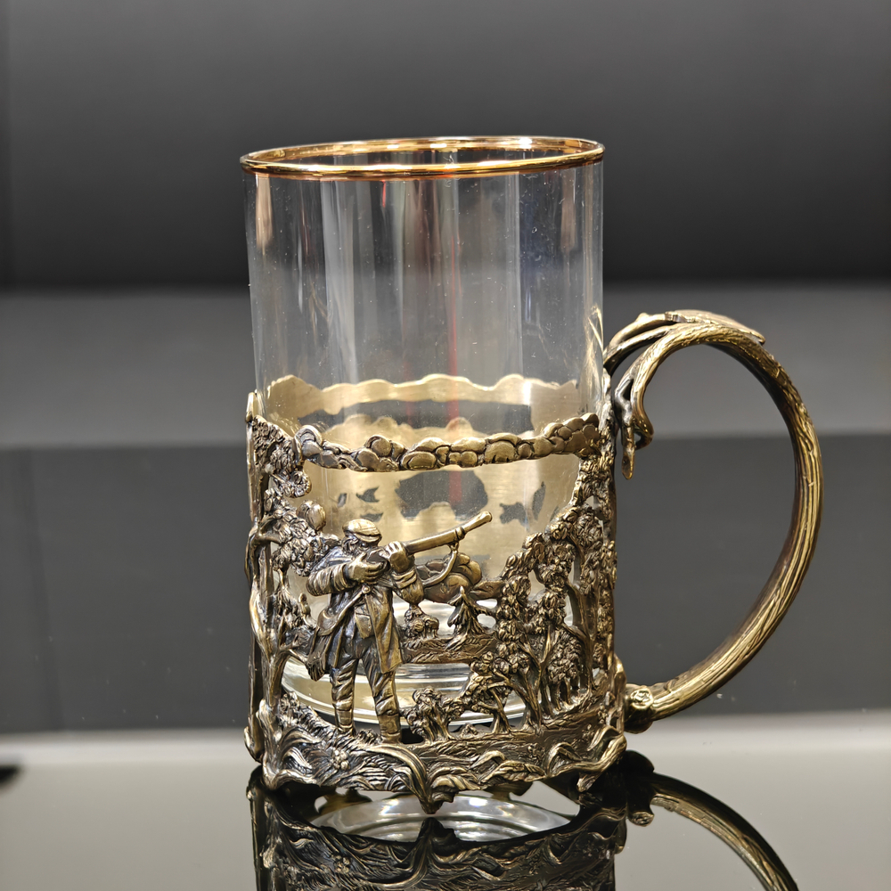 Чайный набор "Охотник" с ложечкой