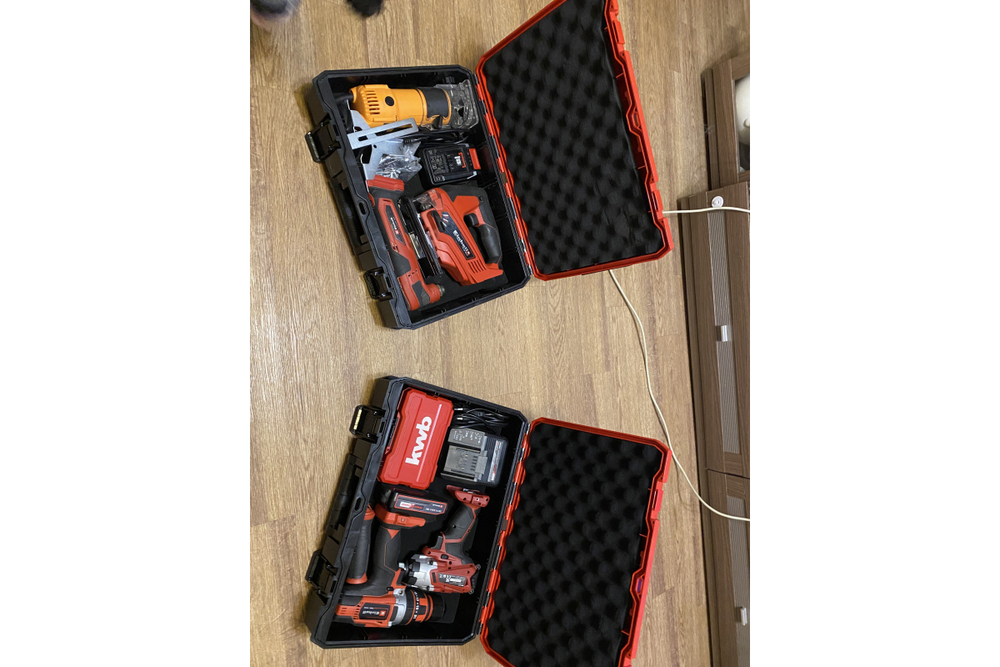 Ящик для инструмента Einhell E-Case S-F с ПУ вставками (444x329,8x131мм)