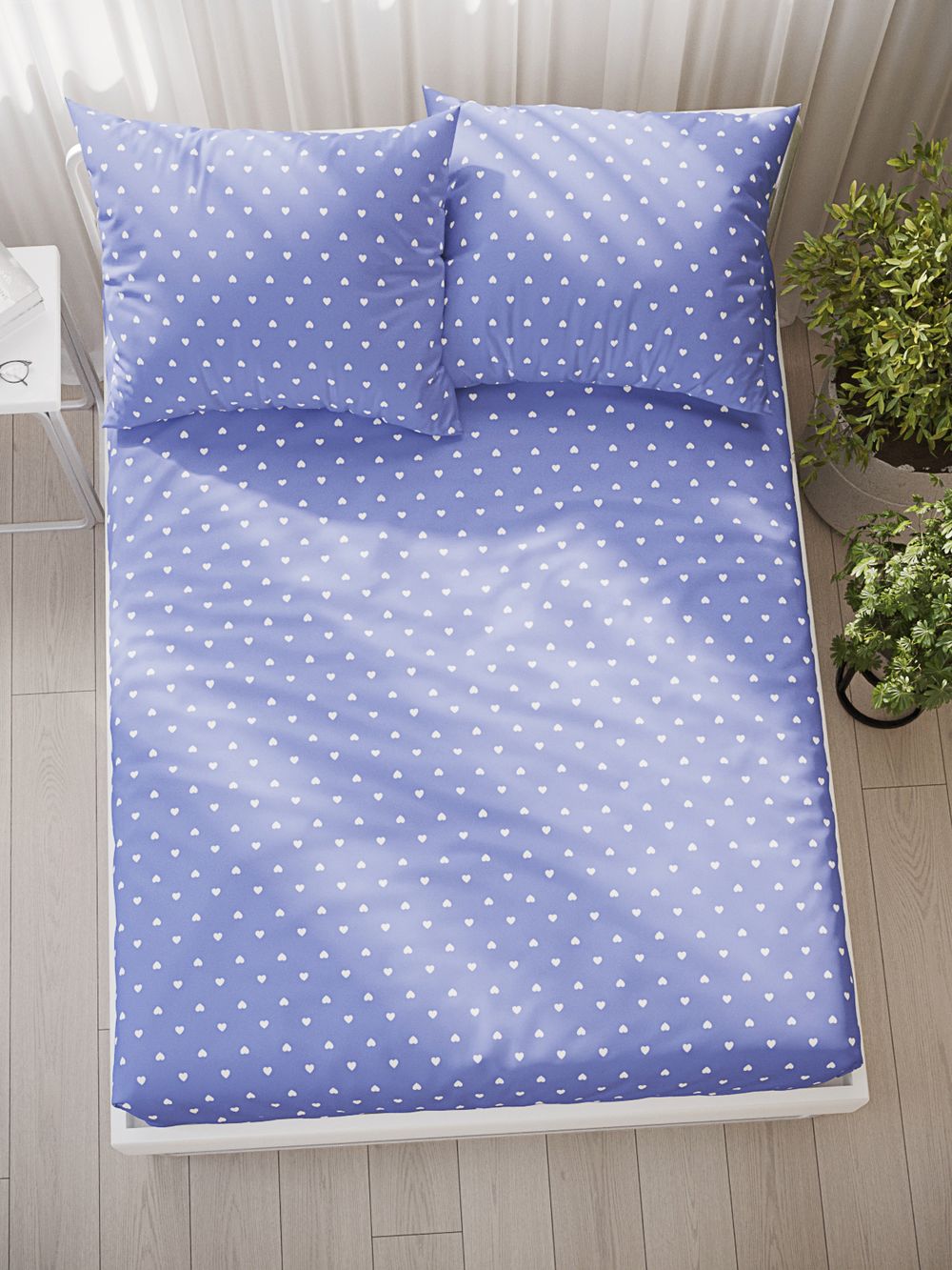 Постельное белье Сказка "Ассоль" 1,5-сп   наволочка 50х70 1шт Простынь  150х215 см  Пододеяльник 145х215 см