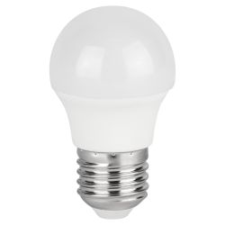 Лампа светодиодная ЭРА STD LED P45-15W-840-E27 15Вт шар нейтральный белый свет Е27 | Лампы cветодиодные Шар (G/P)