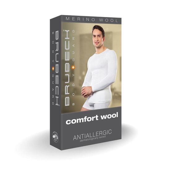 Термобелье мужская рубашка BRUBECK Comfort Wool LS11600