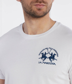 Футболка La Martina - белый(YMR009 JS206)