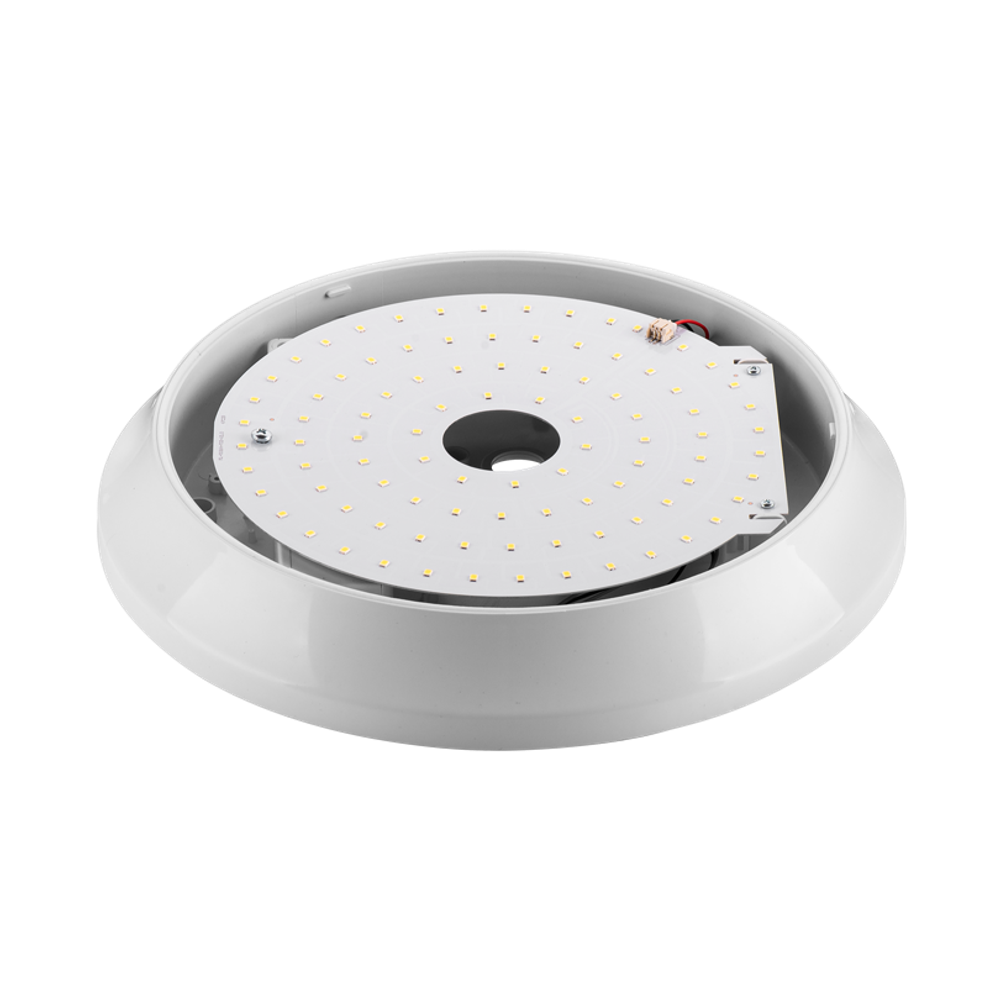 Светильник LED ДБО 18Вт 4000К 2400Лм IP65 Круг Матовый WOLTA PRO ХОЛЛ